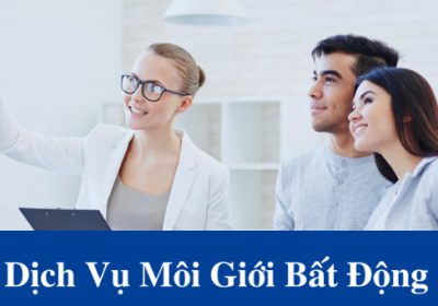 Dịch vụ môi giới bđs