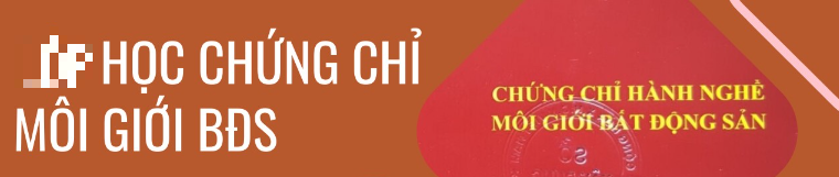 Học chứng chỉ môi giới bđs