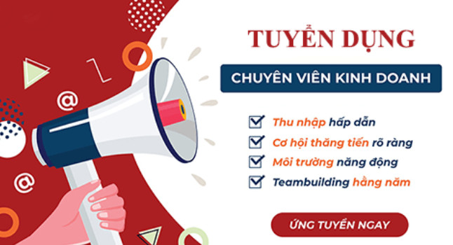 Tuyển dụng chuyên viên BĐS