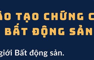 Đào tạo chứng chỉ môi giới bđs