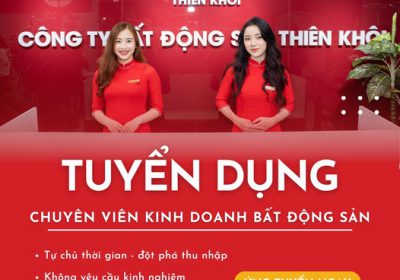 Tuyển Dụng Môi Giới Thiên Khôi