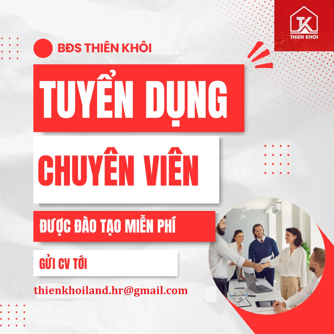 Tuyển Dụng NVKD Bất Động Sản