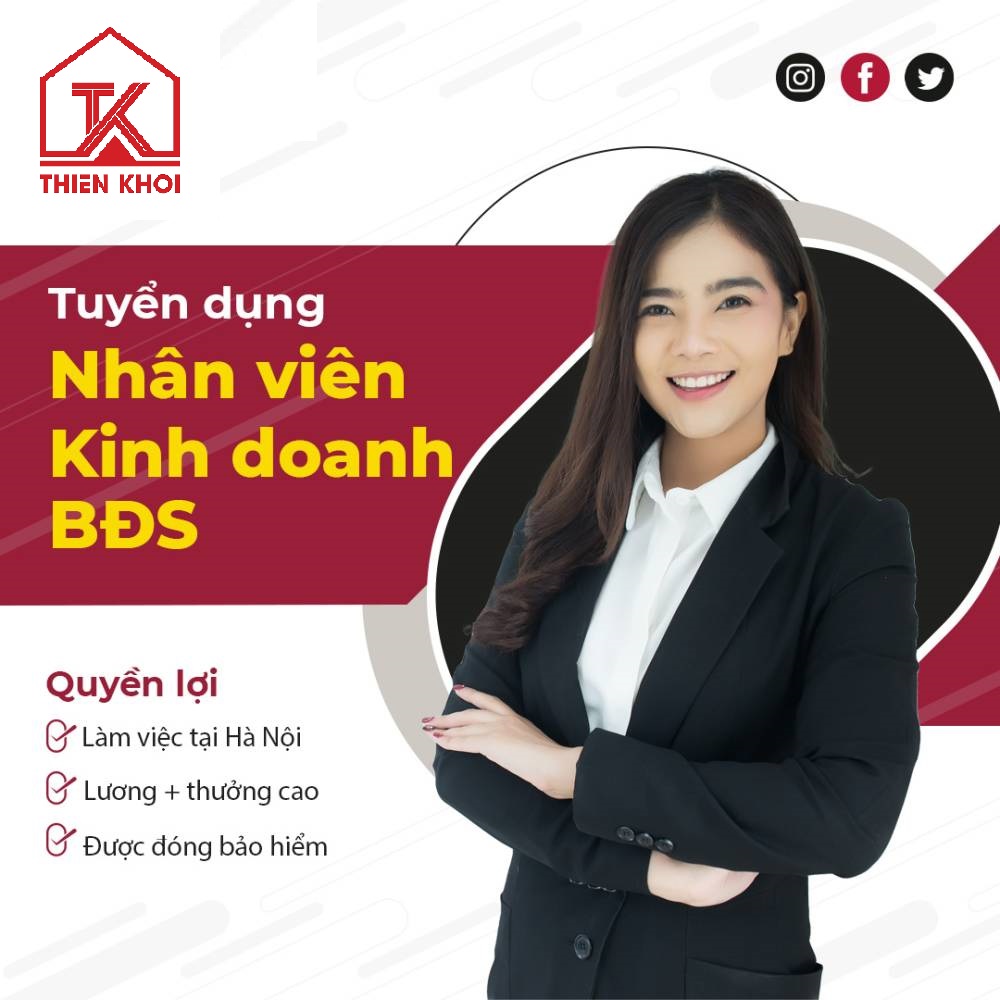 Tuyển Kinh Doanh Bất Động Sản